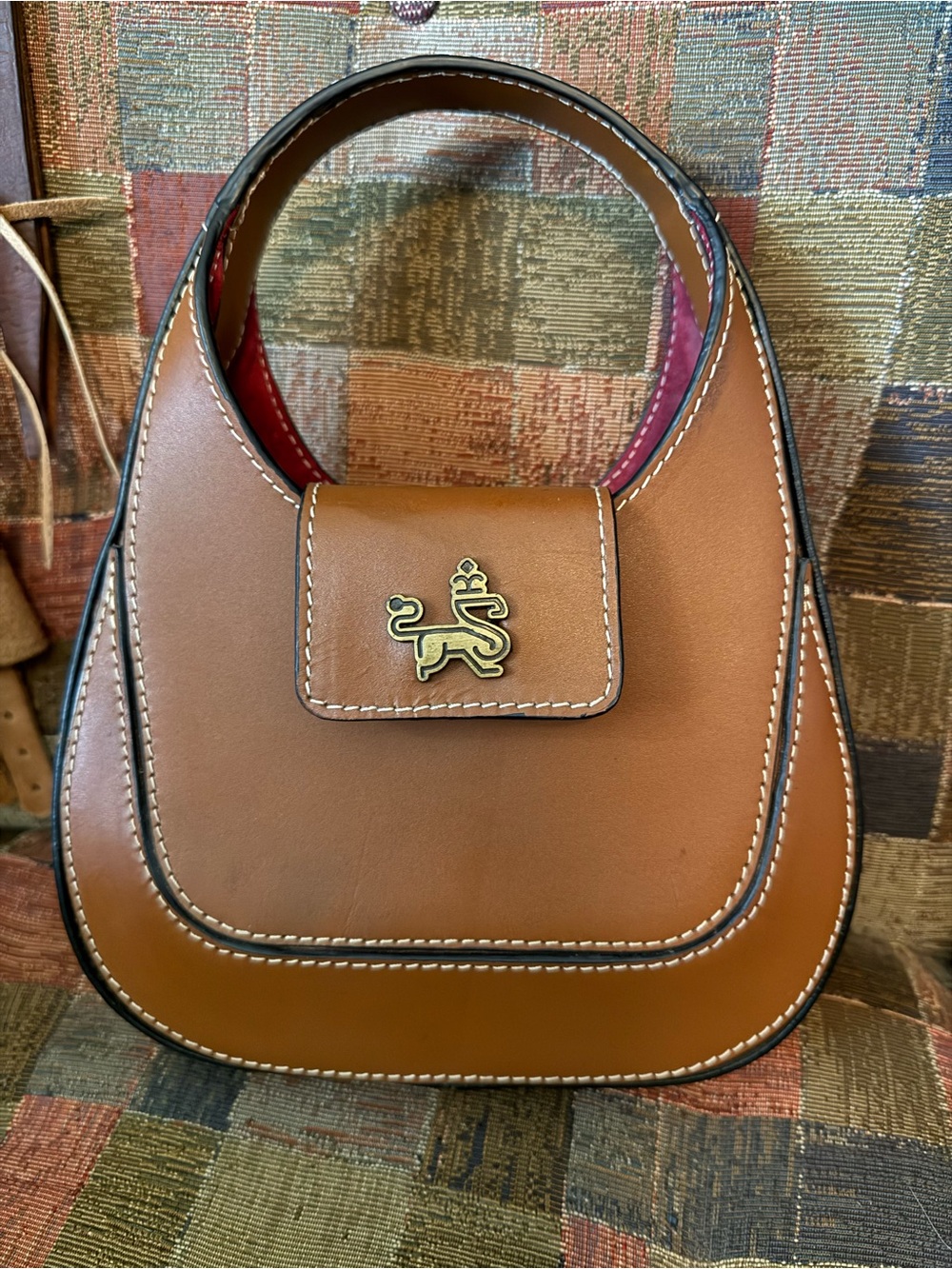 Tan Leather Welligogs Phillipa handbag crossbody NWT Gorgeous!
